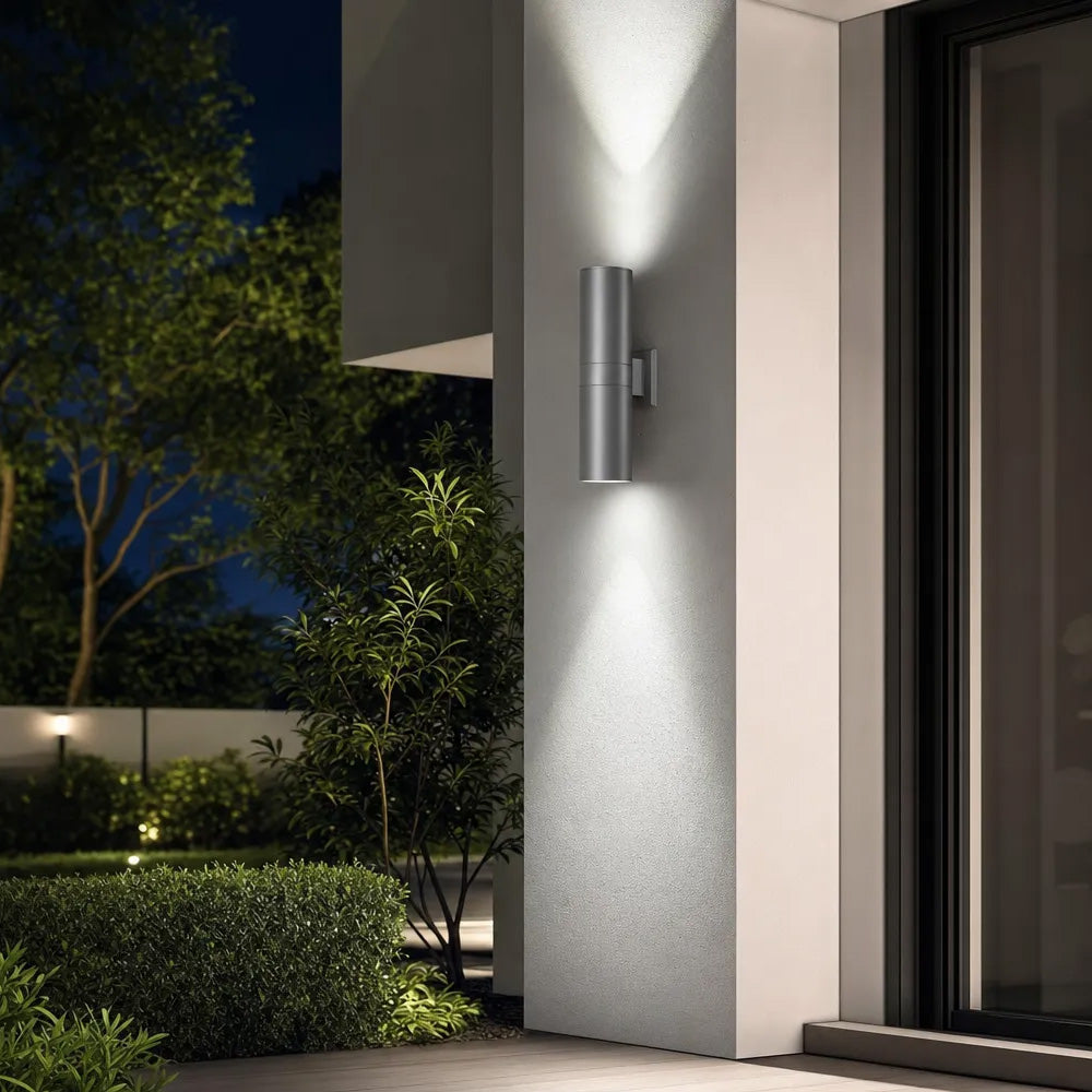Cylinder LED Outdoor Wall Light – view 12 | BROKLEN