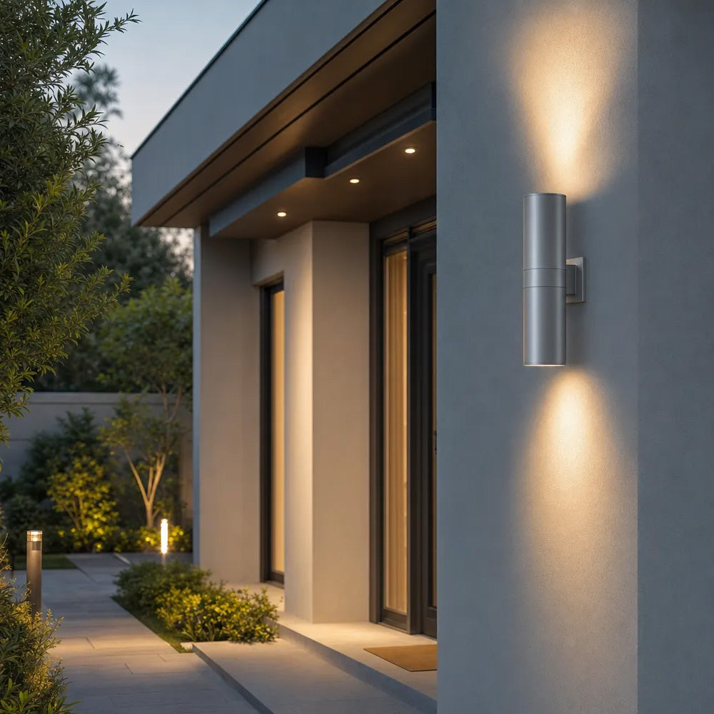 Cylinder LED Outdoor Wall Light – view 13 | BROKLEN