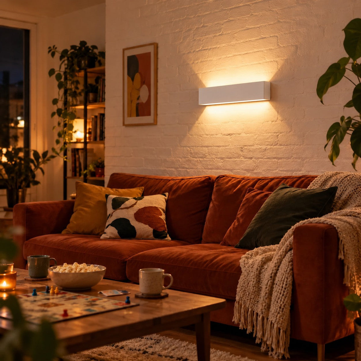 LED Bar Wall Light 40 cm, Up and Down Light – view 12 | BROKLEN