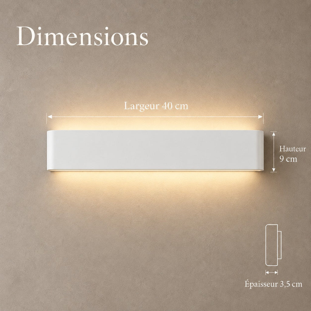 LED Bar Wall Light 40 cm, Up and Down Light – view 15 | BROKLEN