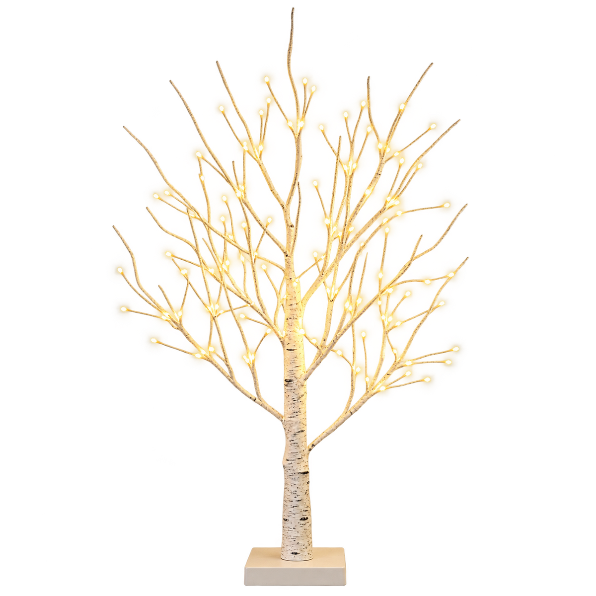 Light-Up Birch Tree – 55 cm