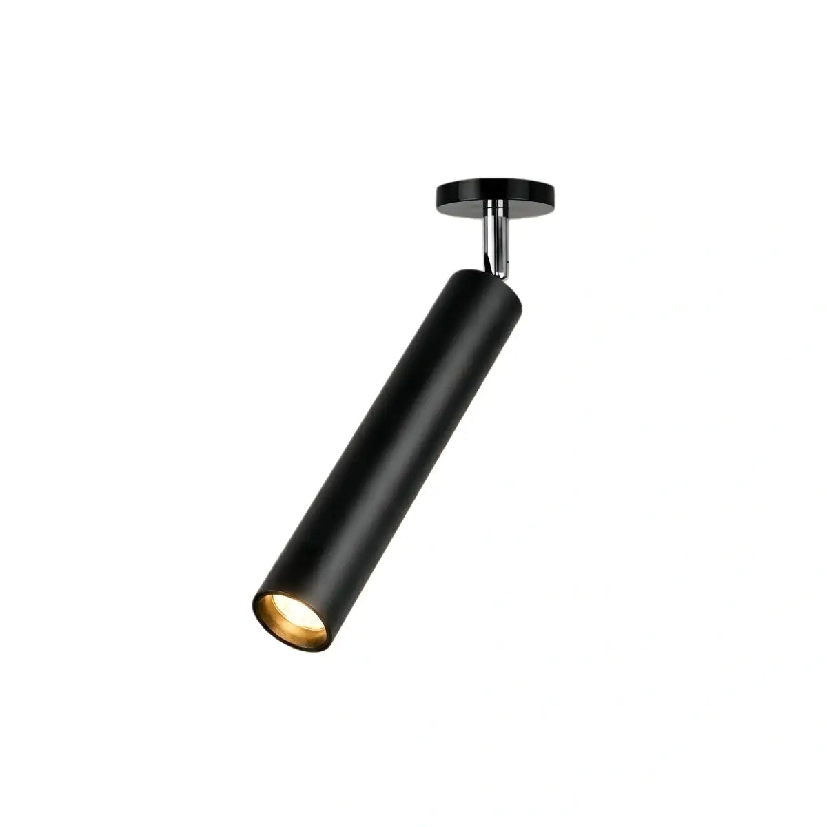 Modern Linear Ceiling Spotlight Black Metal