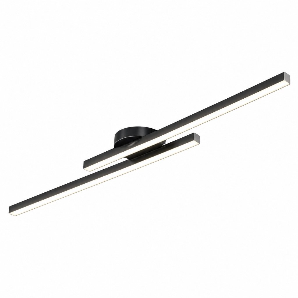 Linear LED Ceiling Light – Modern Aluminium