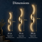 Long LED Wall Light with Remote Control, Modern Design – view 3 | BROKLEN