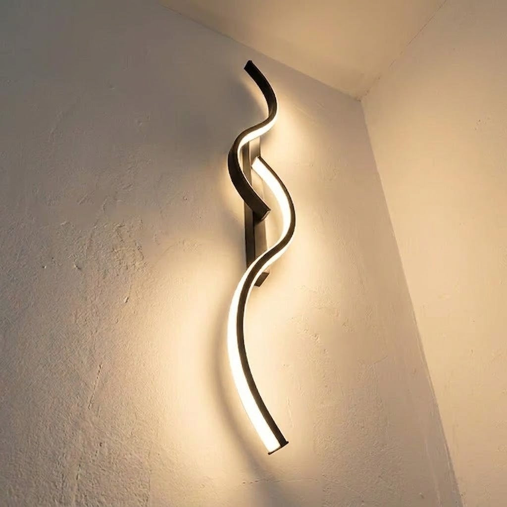 Long LED Wall Light with Remote Control, Modern Design – view 5 | BROKLEN