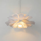 White Lotus Flower Pendant Light – view 19 | BROKLEN
