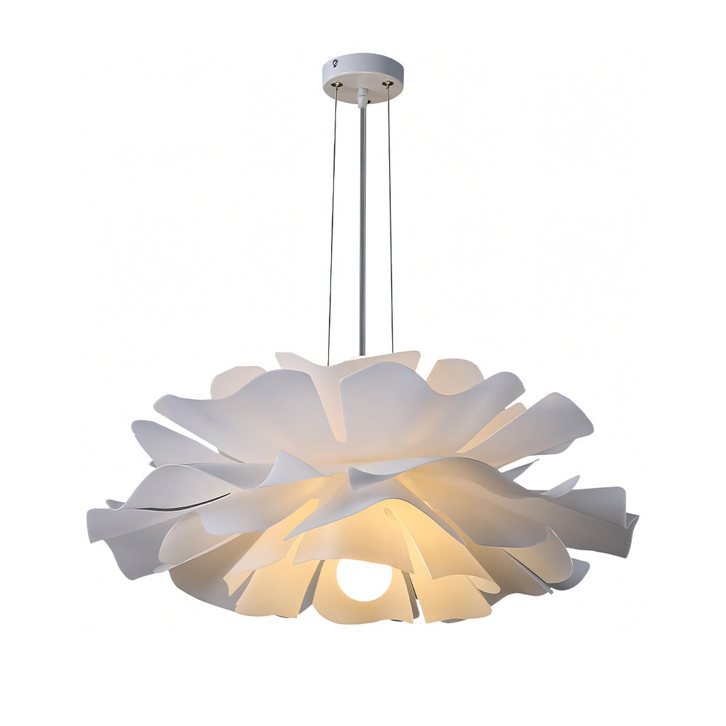 White Lotus Flower Pendant Light – view 22 | BROKLEN