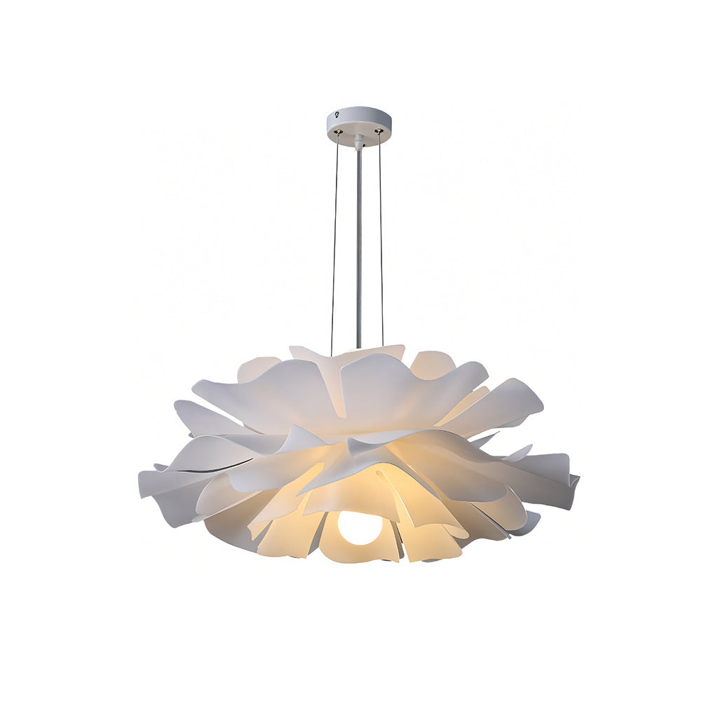 White Lotus Flower Pendant Light – view 21 | BROKLEN