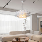 White Lotus Flower Pendant Light – view 11 | BROKLEN