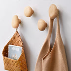 Round Wooden Wall Hooks Set – view 7 | BROKLEN