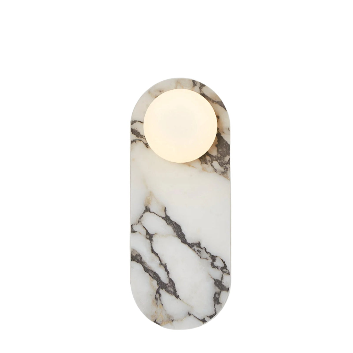 Marble Wall Light with Round Light Points – Japandi