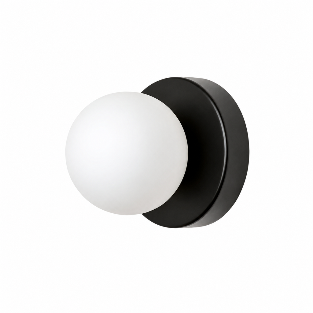 Nordic Glass Globe LED Wall Light