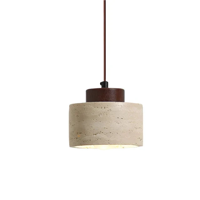 Minimalist Nordic Travertine Pendant Light
