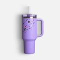 40oz Insulated Tumbler With Tri-Position Lid in Purple - Broklen