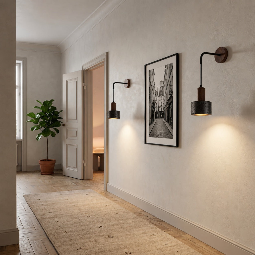 Retro Travertine Wall Light, E27 – view 38 | BROKLEN