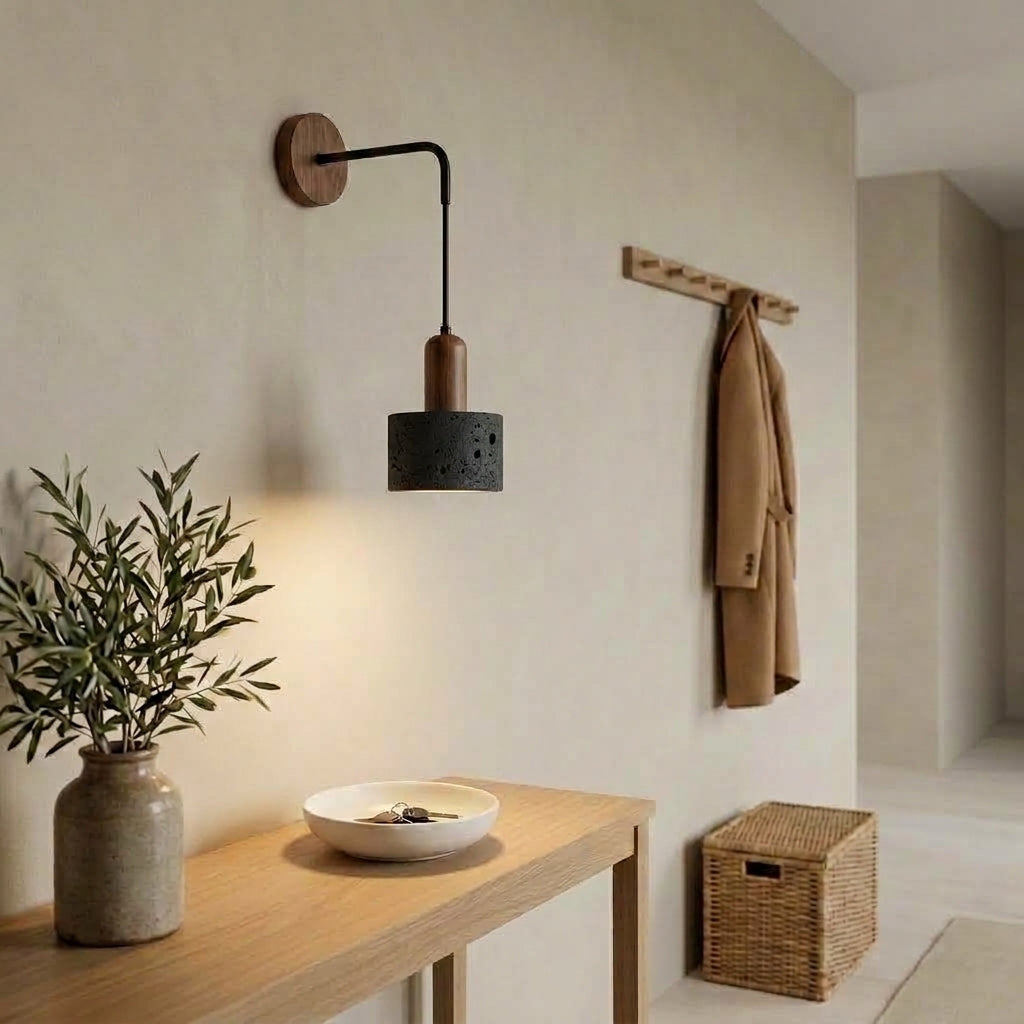 Retro Travertine Wall Light, E27 – view 36 | BROKLEN