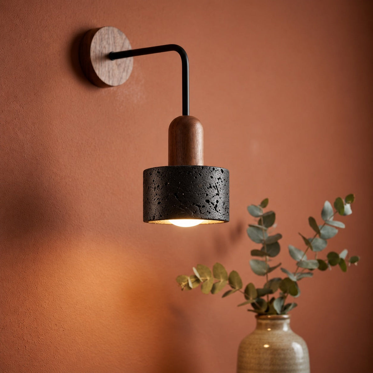 Retro Travertine Wall Light, E27 – view 40 | BROKLEN