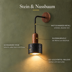 Retro Travertine Wall Light, E27 – view 25 | BROKLEN