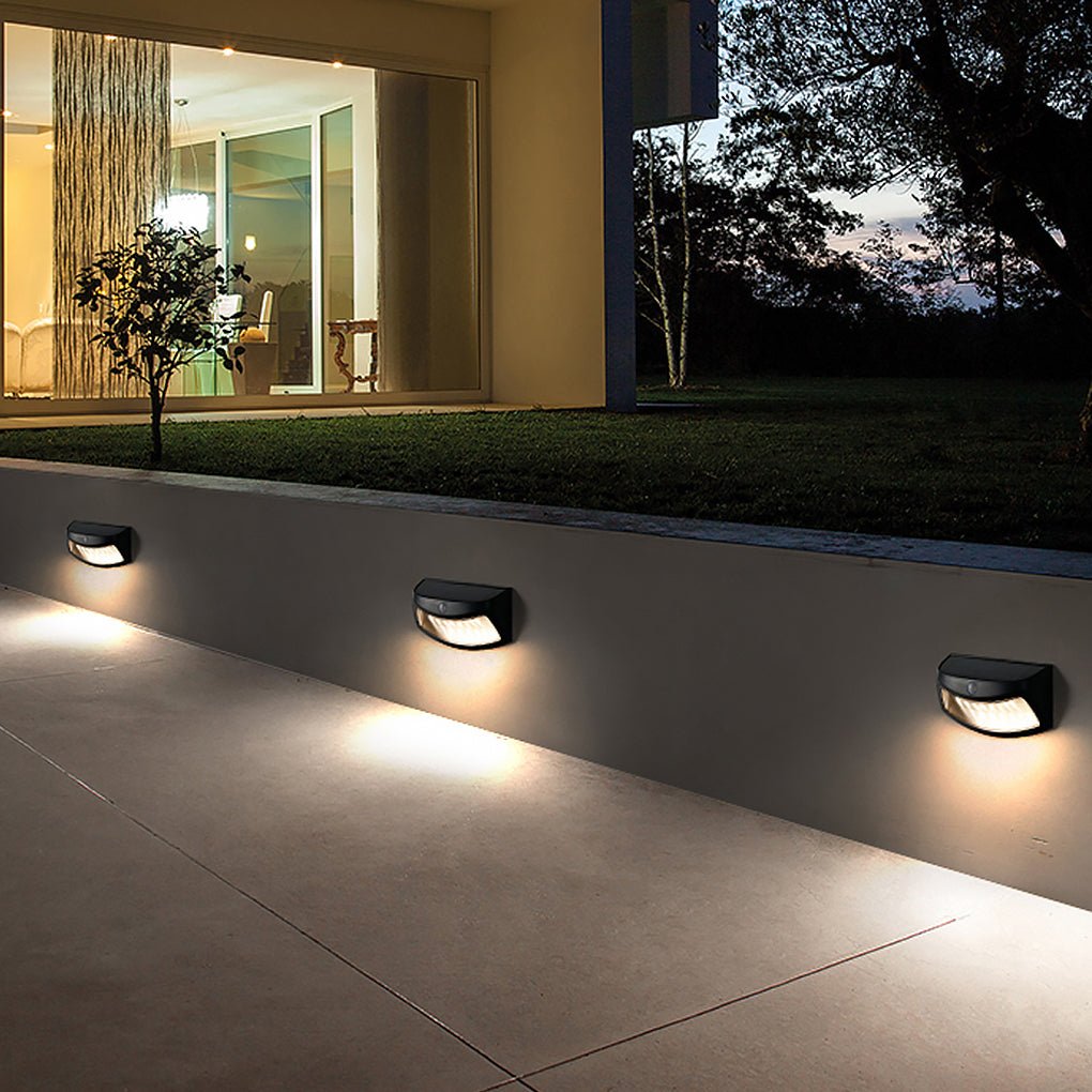 Industrial LED Outdoor Wall Light with Motion Sensor