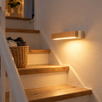 Solid Wood LED Reading Wall Light, Pivoting Head – view 50 | BROKLEN