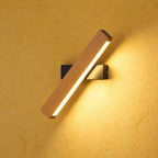 Solid Wood LED Reading Wall Light, Pivoting Head – view 52 | BROKLEN