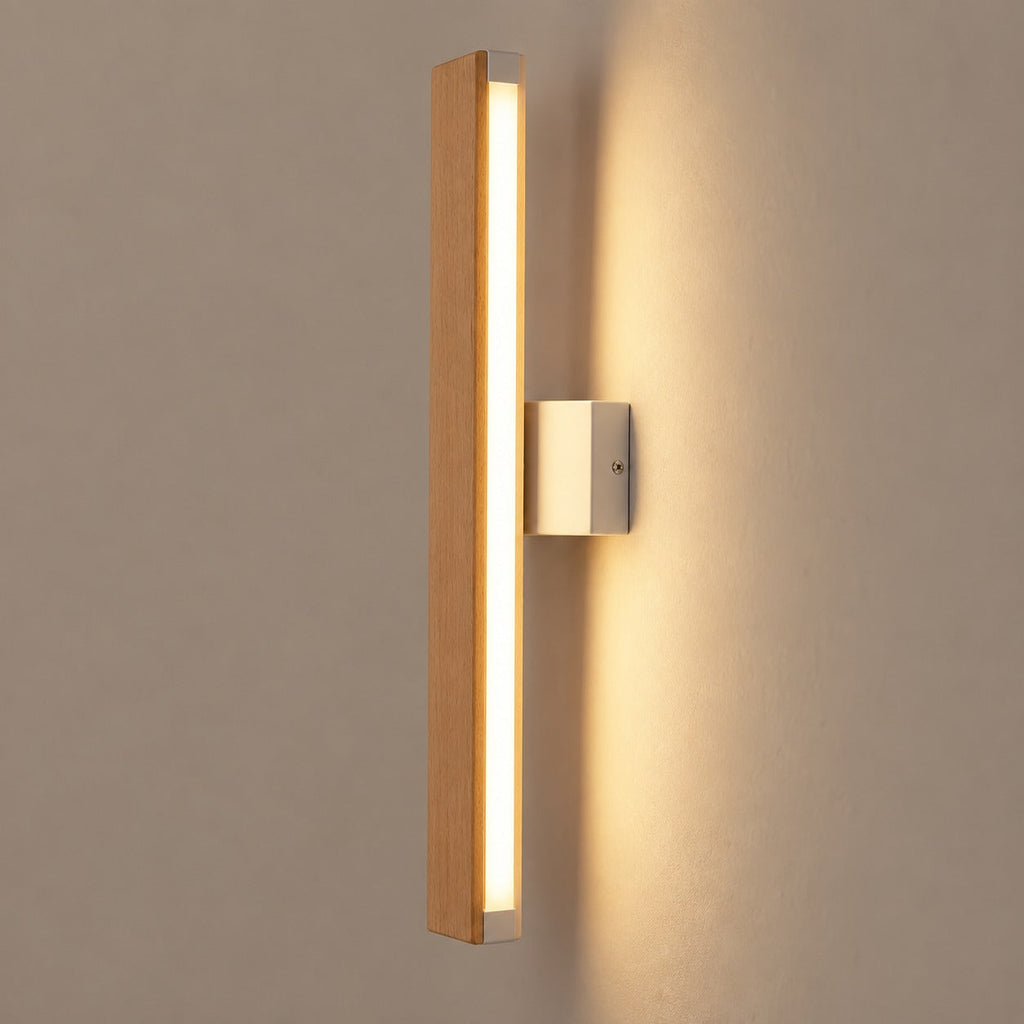 Solid Wood LED Reading Wall Light, Pivoting Head – view 80 | BROKLEN