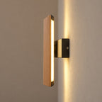 Solid Wood LED Reading Wall Light, Pivoting Head – view 4 | BROKLEN