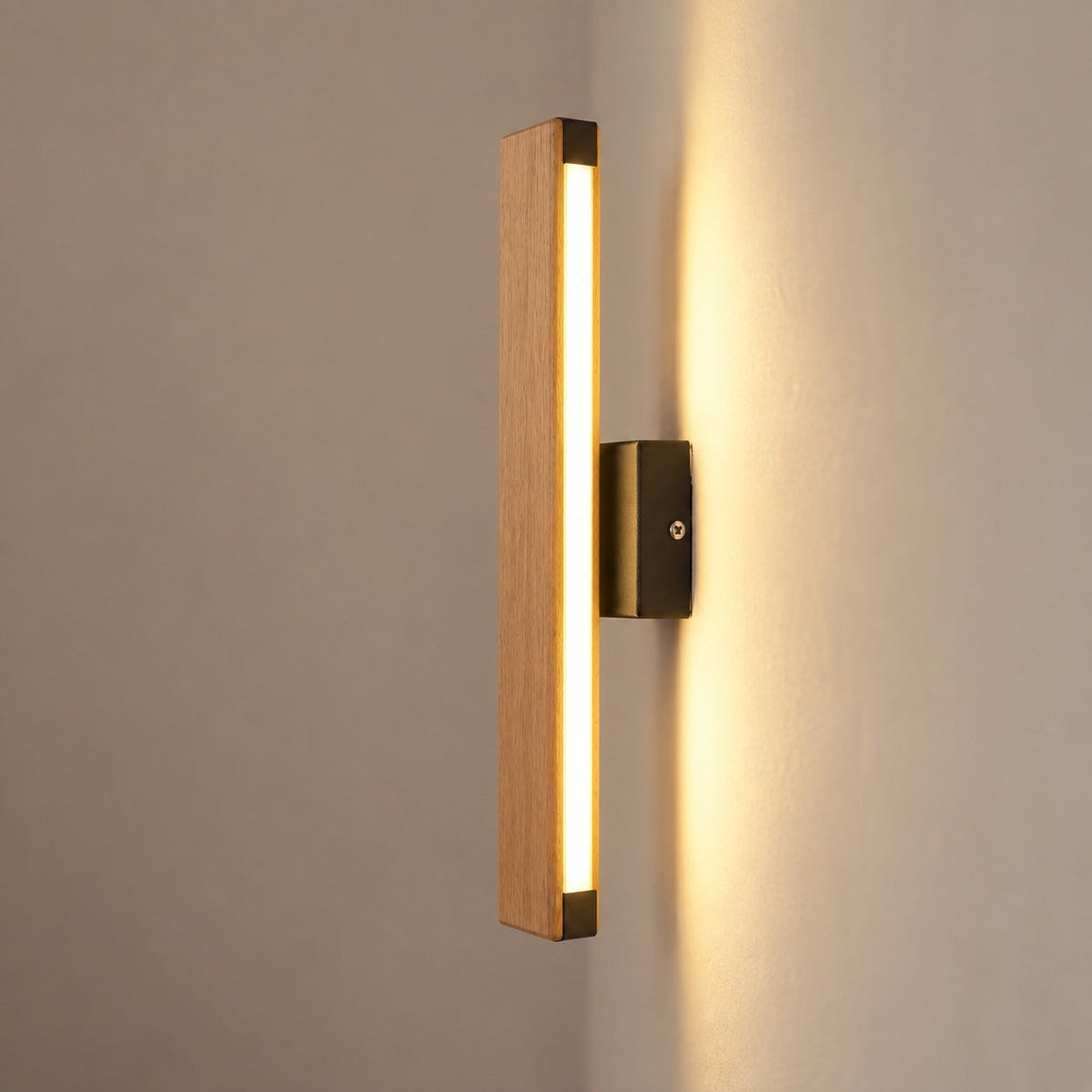 Solid Wood LED Reading Wall Light, Pivoting Head – view 55 | BROKLEN
