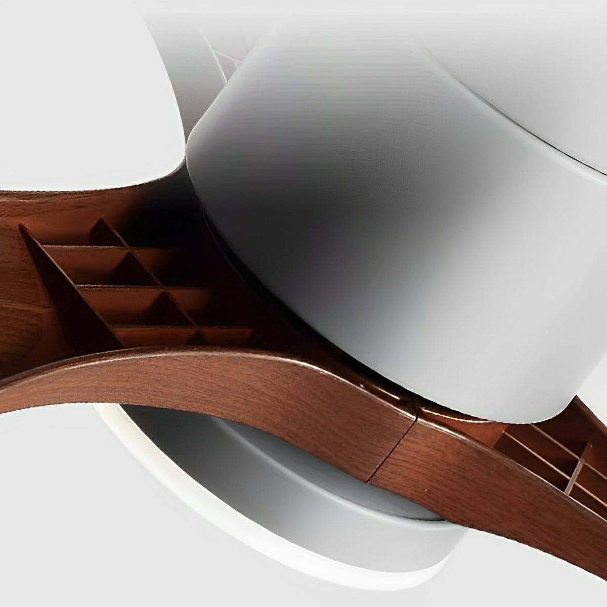 Minimalist Ceiling Fan with LED Light – view 11 | BROKLEN