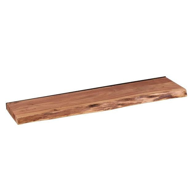 Live-Edge Acacia Wood Wall Shelf – view 17 | BROKLEN
