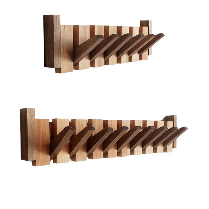 Piano Key Wooden Wall Coat Rack – view 8 | BROKLEN