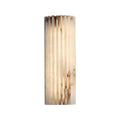 Ribbed Alabaster Wall Light