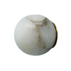 Round Alabaster LED Wall Light – Japandi
