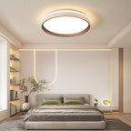 Modern Round Flush Mount Ceiling Light with Acrylic Shade