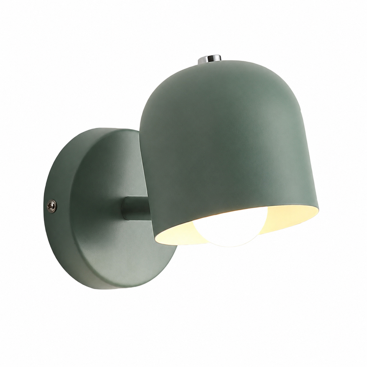 Minimalist Round Shade Wall Light