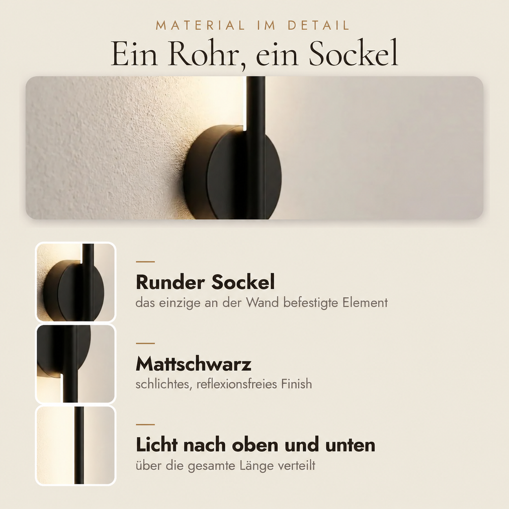 Cordless Rechargeable LED Wall Light, Magnetic Mount – view 4 | BROKLEN