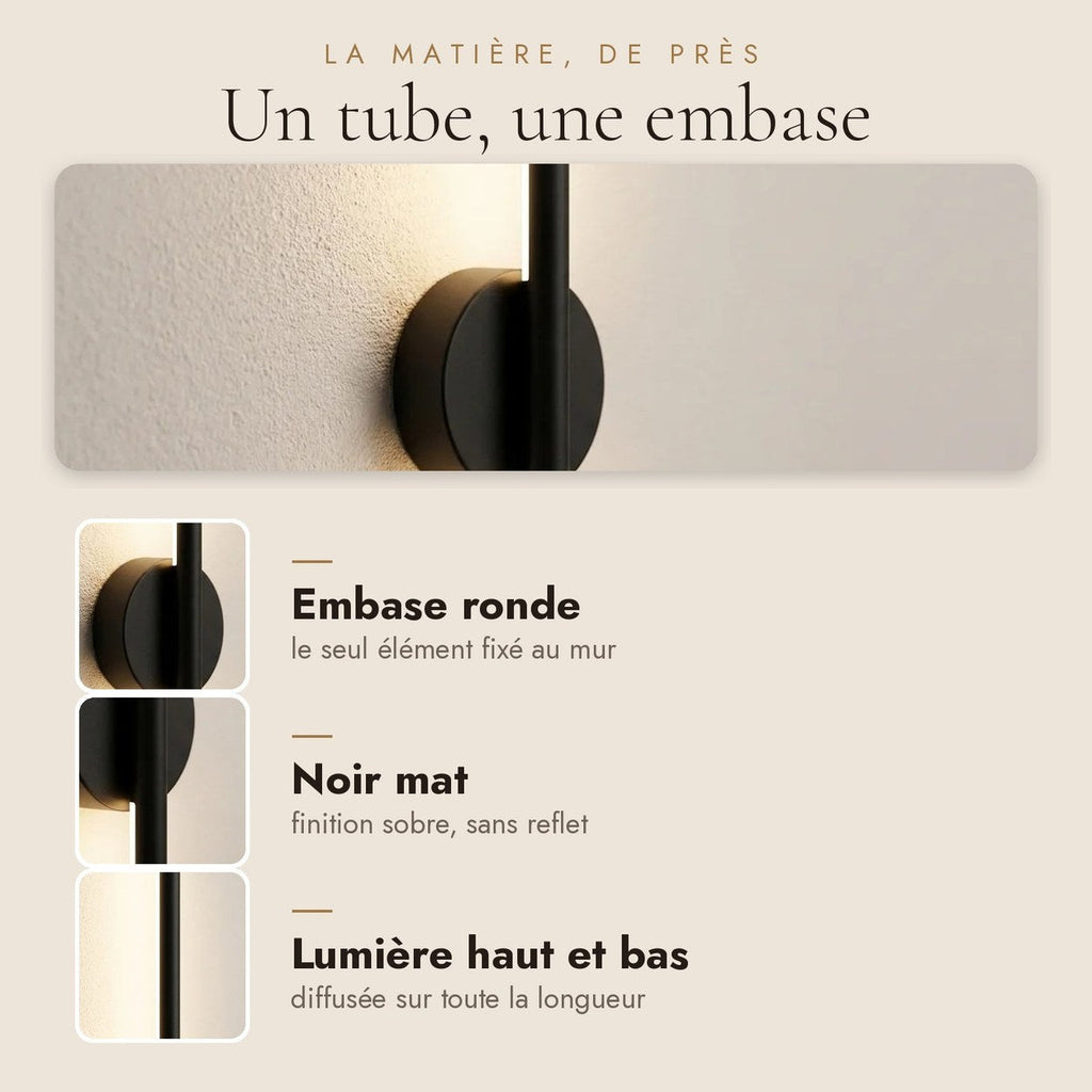 Cordless Rechargeable LED Wall Light, Magnetic Mount – view 3 | BROKLEN