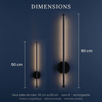 Cordless Rechargeable LED Wall Light, Magnetic Mount – view 8 | BROKLEN