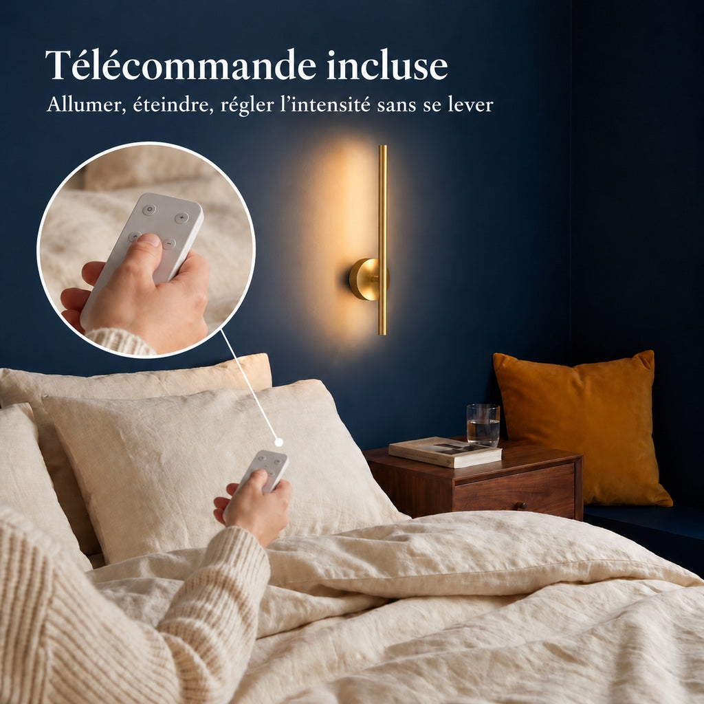 Cordless Rechargeable LED Wall Light, Magnetic Mount – view 41 | BROKLEN