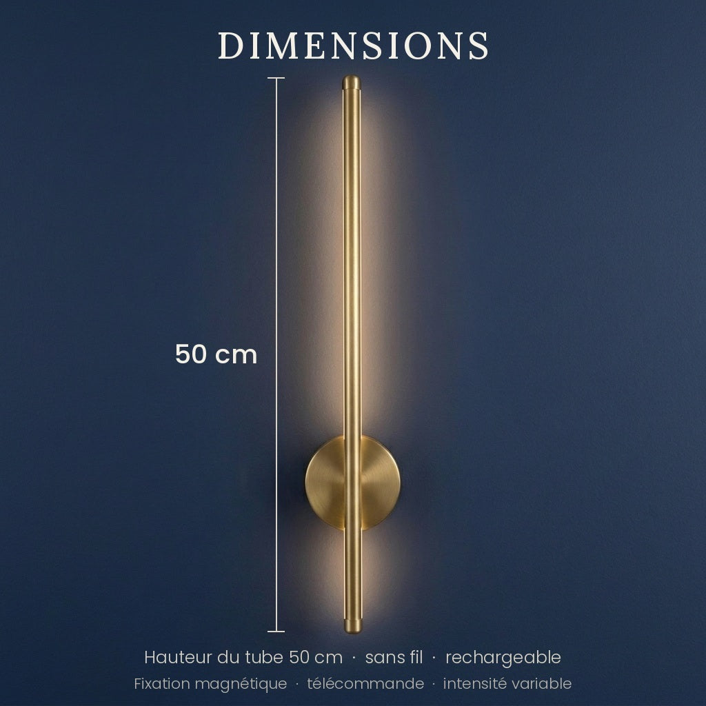 Cordless Rechargeable LED Wall Light, Magnetic Mount – view 36 | BROKLEN