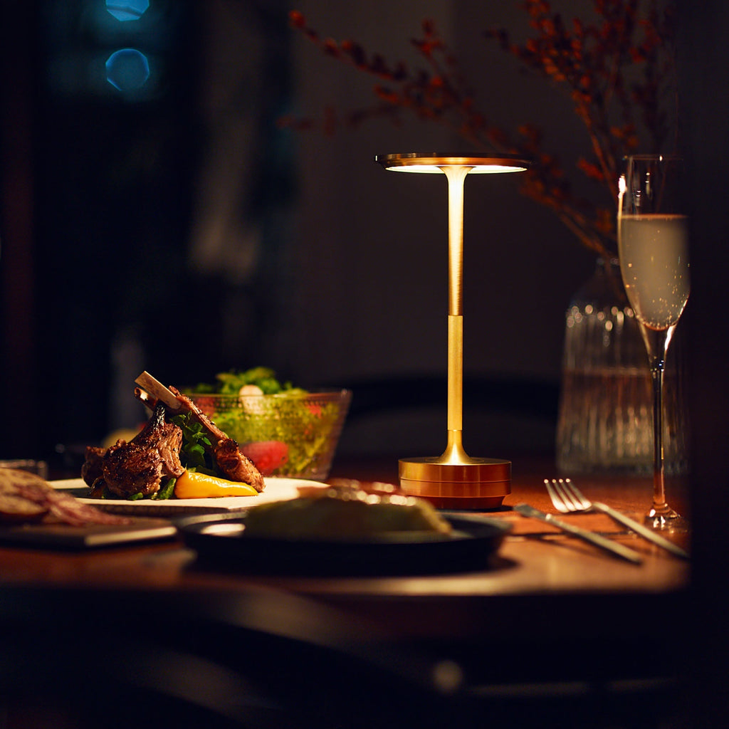 Cordless Rechargeable Touch-Dimming Table Lamp – view 2 | BROKLEN