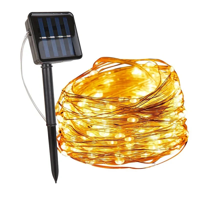 Solar String Lights – IP65 Indoor & Outdoor