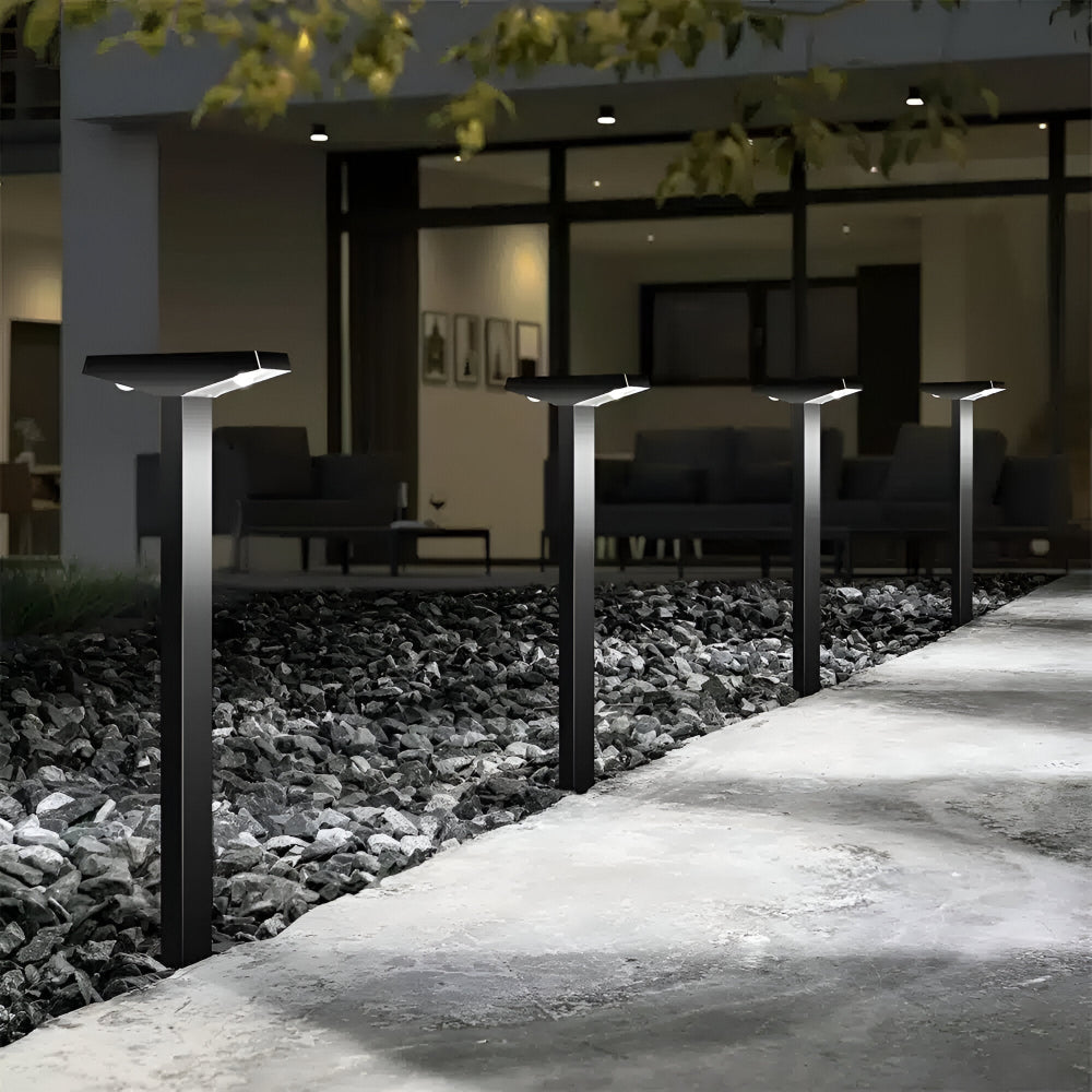 Solar LED T-Post Pathway Lights Set of 4