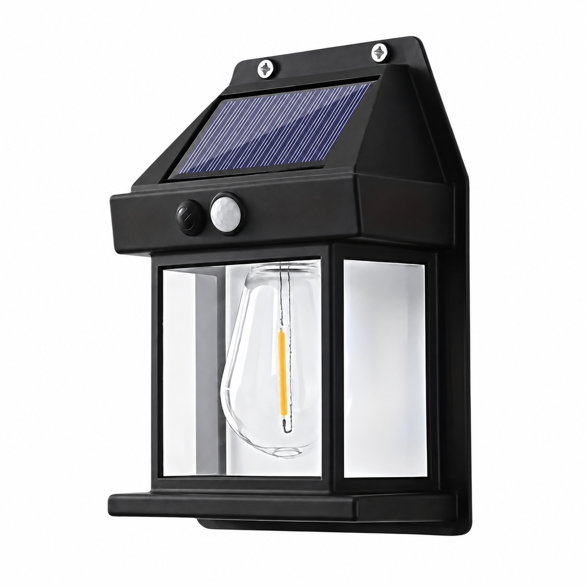 Solar Outdoor Wall Light with Motion Sensor – IP44