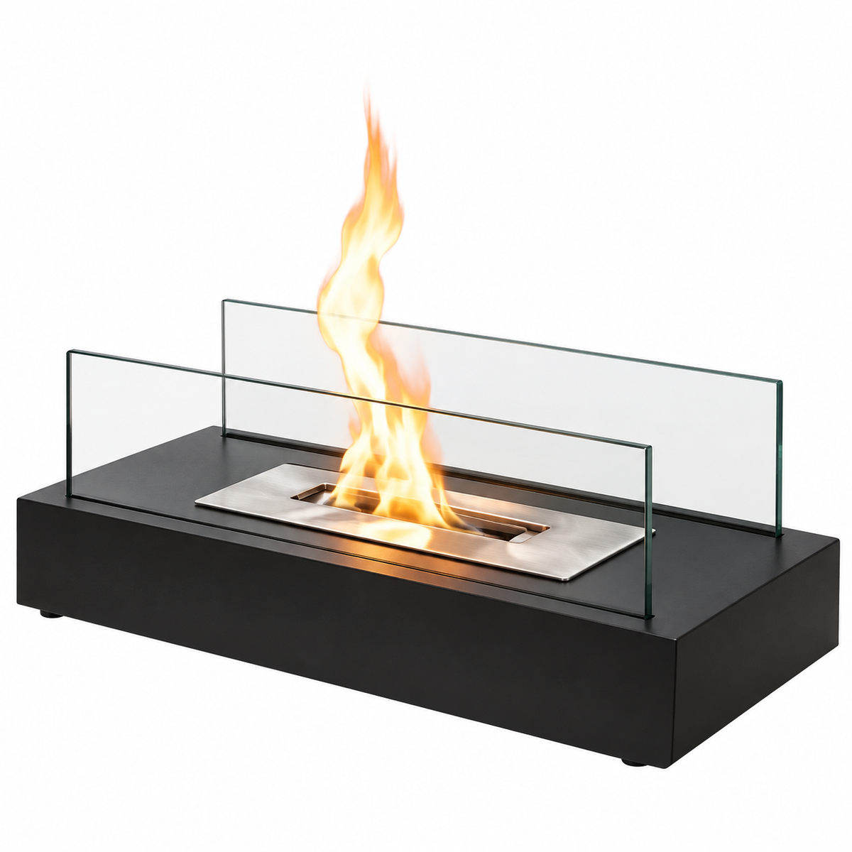 Tabletop Bioethanol Fireplace – Tempered Glass