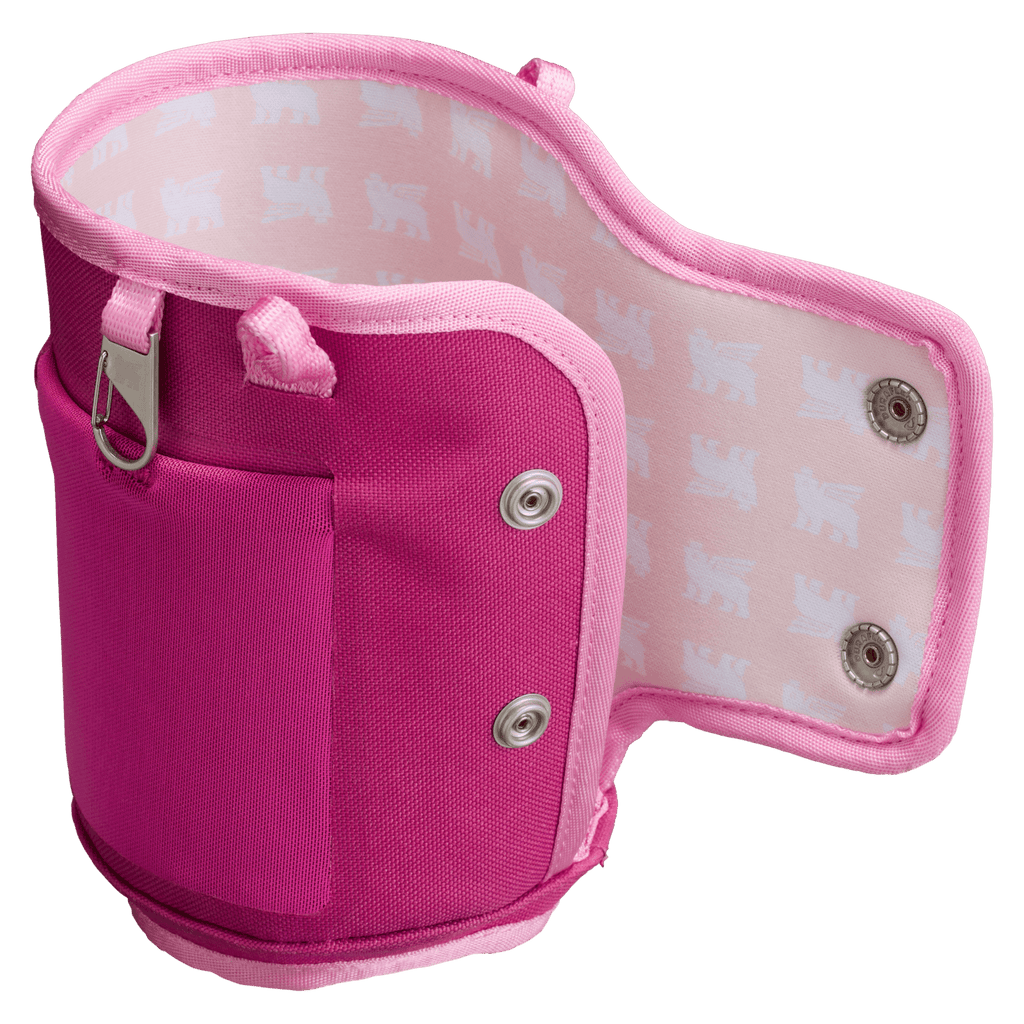 40oz Tumbler Carry-All Bag Tigerlily Plum Detail - Broklen