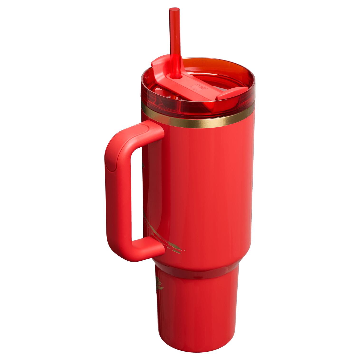 Lunar New Year 40oz Insulated Tumbler Side View - Broklen
