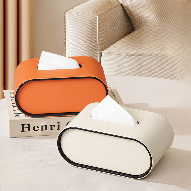 Rectangular Tissue Box Holder Cover