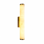 Vertical Alabaster Wall Light