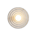 Wabi-Sabi Round Resin Wall Light